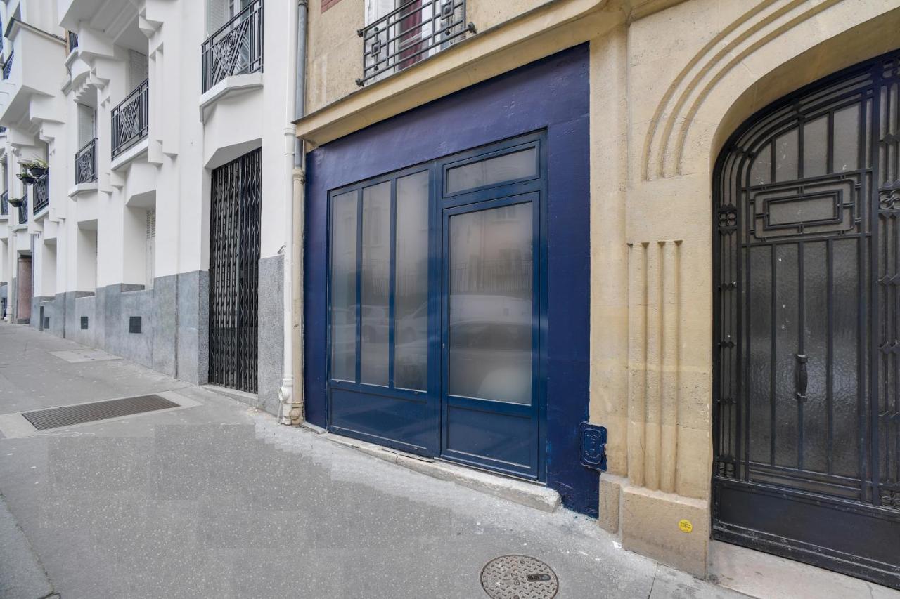 Studio "Cafe Papillon"-Paris 15 Buitenkant foto